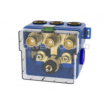 Boss & Wessing Douchethermostaat Inbouwbox BWS Caral Klik Pro 3-weg