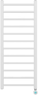 Boss & Wessing Elektrische Handdoekradiator BWS Bess 413W 120x50 cm Wit Boss & Wessing