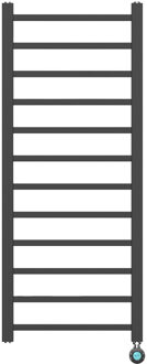 Boss & Wessing Elektrische Handdoekradiator BWS Bess 413W Smart Wifi 120x50 cm Zwart