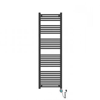 Boss & Wessing Elektrische Radiator BWS June 180x55 cm 900W Mat Zwart