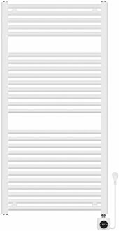 Boss & Wessing Elektrische Radiator BWS Lara 118.5x60 cm Smart Wifi Wit Boss & Wessing