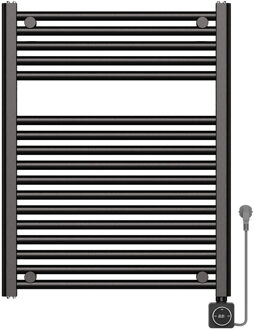 Boss & Wessing Elektrische Radiator BWS Lara 76.6x60 Cm Smart Wifi Gunmetal