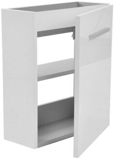 Boss & Wessing Fonteinkast BWS Vitra 40x21 cm Wit (fontein optioneel)