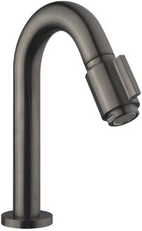 Boss & Wessing Fonteinkraan BWS Cemal Toiletkraan 1/2'' Met Keramisch Binnenwerk Gunmetal