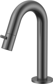 Boss & Wessing Fonteinkraan BWS Sensa Gebogen Geborsteld Gunmetal PVD