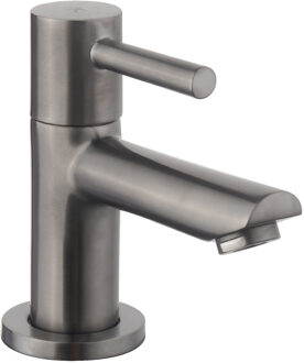 Boss & Wessing Fonteinkraan BWS Toiletkraan Met Keramisch Binnenwerk Gunmetal Boss & Wessing