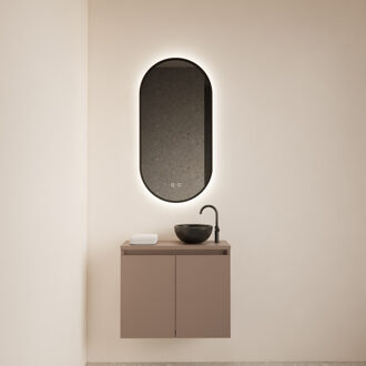 Boss & Wessing Fonteinmeubel Meadow 60x50 cm Latte Incl. Topplaat - Fonteinmeubel Meadow 60x50 cm Latte Incl. Topplaat