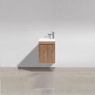 Boss & Wessing Fonteinset BWS Arbor met Onderkast 39.4x52x21.6 cm Natuur Eiken