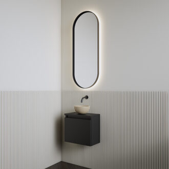 Boss & Wessing Fonteinset | BWS Leto | Mat Zwart | Waskom Cappuccino