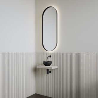 Boss & Wessing Fonteinset | BWS Leto | Planchet Kasjmier | Waskom Mat Zwart