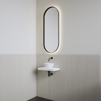 Boss & Wessing Fonteinset | BWS Leto | Planchet Kristal Wit | Waskom Mat Wit