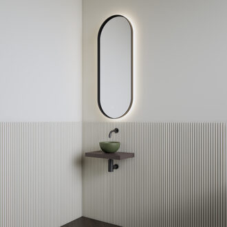 Boss & Wessing Fonteinset | BWS Leto | Planchet Mokka Bruin | Waskom Mat Olijf Groen