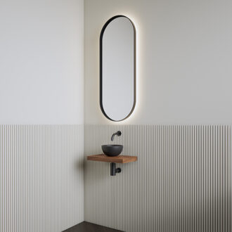 Boss & Wessing Fonteinset | BWS Leto | Planchet Walnut | Waskom Mat Zwart