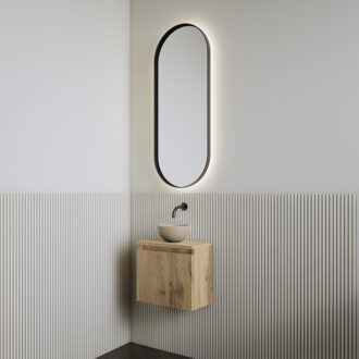 Boss & Wessing Fonteinset | BWS Leto | Rustiek Eiken | Waskom Cappuccino