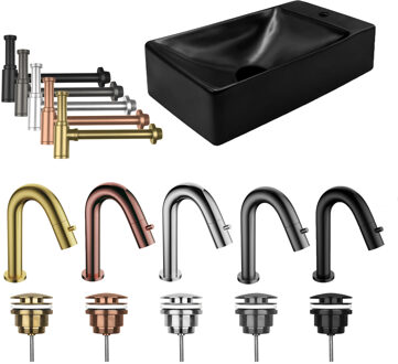 Boss & Wessing Fonteinset BWS Mini Rechts Mat Zwart (Mix & Match)