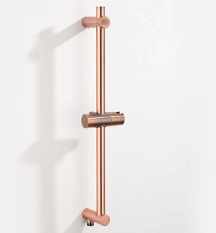 Boss & Wessing Glijstang BWS Plus Met Wateraansluiting 60 cm Geborsteld Koper