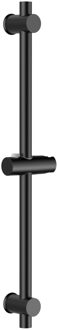 Boss & Wessing Glijstang BWS Sensa met Wateraansluiting 66 Cm Geborsteld Mat Zwart PVD