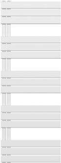 Boss & Wessing Handdoekradiator BWS Boss Links aansluiting 864W 160x60 cm Wit