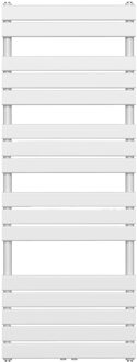 Boss & Wessing Handdoekradiator BWS Ress Middenaansluiting 160x60 cm Wit