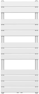 Boss & Wessing Handdoekradiator BWS Ress Middenaansluiting 681W 120x50 cm Wit