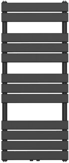 Boss & Wessing Handdoekradiator BWS Ress Middenaansluiting 681W 120x50 cm Zwart