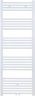 Boss & Wessing Handdoekradiator - middenaansluiting - 1600X400mm - 614Watt - Wit BW1600400 Wit glans