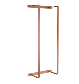 Boss & Wessing Handdoekrek BWS Jack Verticaal 67x28x14 cm Geborsteld Koper