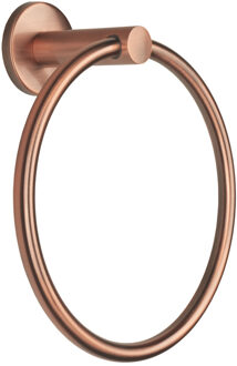 Boss & Wessing Handdoekring BWS Colorato 16 Cm Geborsteld Koper