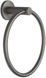 Boss & Wessing Handdoekring BWS Colorato 16 Cm Gunmetal