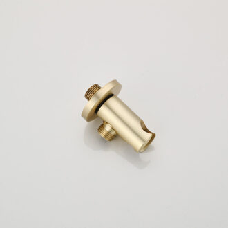 Boss & Wessing Handdouchehouder BWS Gold Wandbevestiging Geborsteld Messing Mat Goud