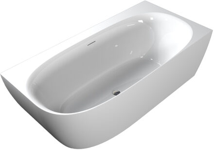 Boss & Wessing Hoekligbad Links BWS by Riho Varro 170x80 cm Glans Wit