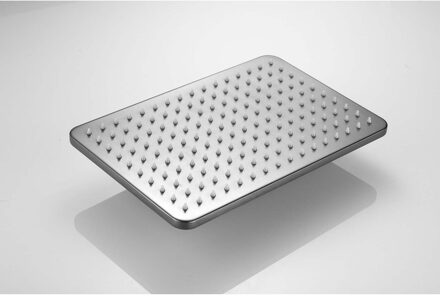Boss & Wessing Hoofddouche AquaSplash Vision Rechthoekig 30x20 cm Gunmetal Aquasplash