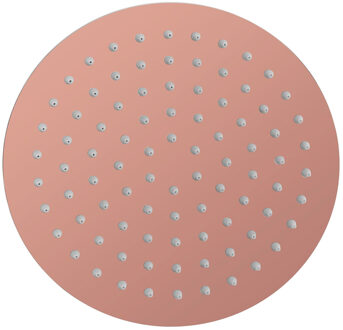 Boss & Wessing Hoofddouche BWS Colorato Rond 30 cm Geborsteld Koper