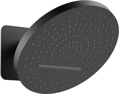 Boss & Wessing Hoofddouche BWS Sensa 32 cm met Inbouwbox Mat Zwart PVD Tropical Rain