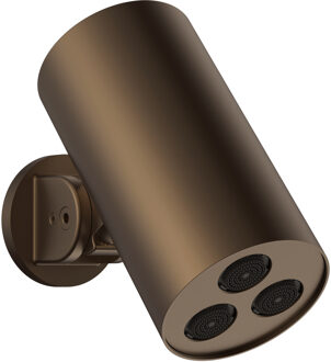 Boss & Wessing Hoofddouche BWS Sensa Cilinder Muur Geborsteld Brons PVD