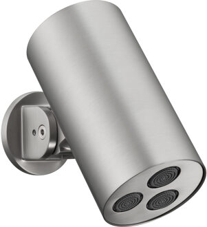 Boss & Wessing Hoofddouche BWS Sensa Cilinder Muurmontage Geborsteld RVS