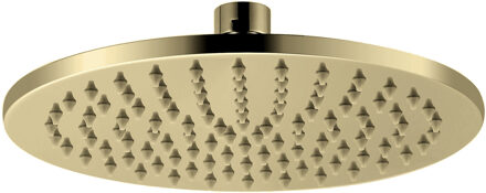 Boss & Wessing Hoofddouche BWS Sensa Rond 30 cm Geborsteld Goud PVD