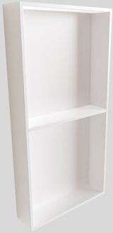 Boss & Wessing In Of Opbouwnis BWS 149.5x29.5x8 cm met 2 Schappen Wit