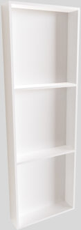 Boss & Wessing In Of Opbouwnis BWS 89.5x29.5x8 cm met 3 Schappen Wit