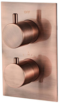 Boss & Wessing Inbouw Douche Thermostaat BWS Koper Geborsteld Koper (Inclusief inbouwdeel)