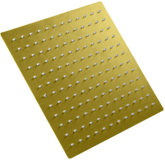 Boss & Wessing Inbouw Douchekop BWS Mia 30x30cm Geborsteld Goud