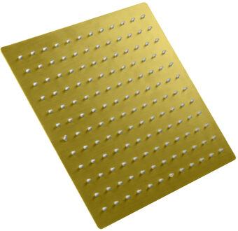 Boss & Wessing Inbouw Douchekop BWS Mia 30x30cm Geborsteld Goud
