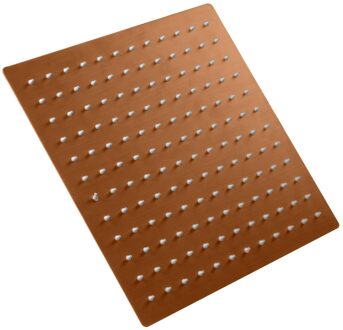 Boss & Wessing Inbouw Douchekop BWS Mia 30x30cm Geborsteld Koper