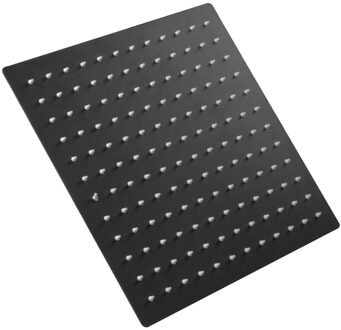 Boss & Wessing Inbouw Douchekop BWS Mia 30x30cm Mat Zwart