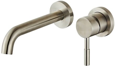 Boss & Wessing Inbouw Wastafelkraan BWS Exclusive 304 RVS Eenhendel Boss & Wessing