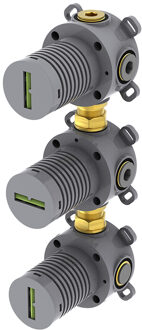 Boss & Wessing Inbouwdeel Thermostatische Douchekraan BWS Cemal Met 2 Stopkranen