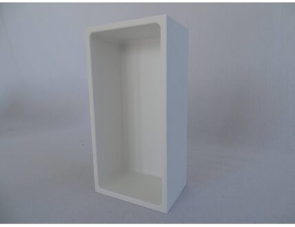 Boss & Wessing Inbouwnis Boss & Wessing Solid Alcove Gesloten Solid Surface 30x15 Mat Wit Boss & Wessing