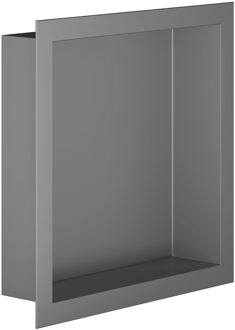 Boss & Wessing Inbouwnis BWS Colorato 30x30x7 cm Gunmetal