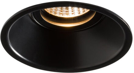 Boss & Wessing Inbouwspot AquaSplash David GU10 9.8 cm Zwart Aquasplash