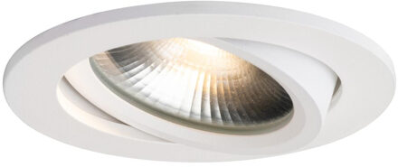 Boss & Wessing Inbouwspot AquaSplash Graham Kantelbaar 8.5 cm Wit Aquasplash